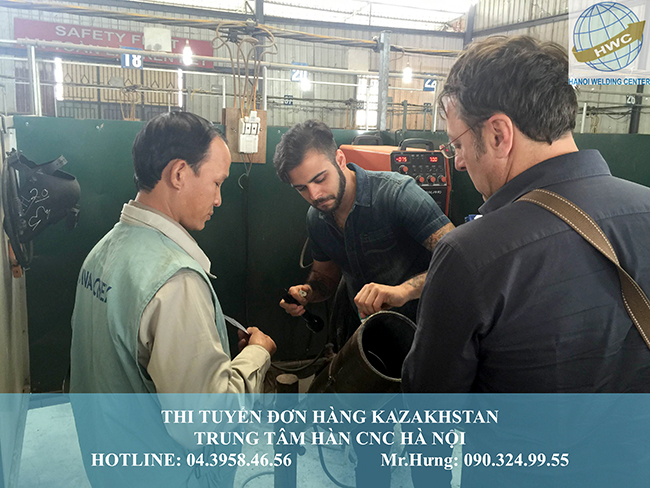 TRADE TEST BY ERSAI - KAZAKHSTAN ON 3rd march 2016